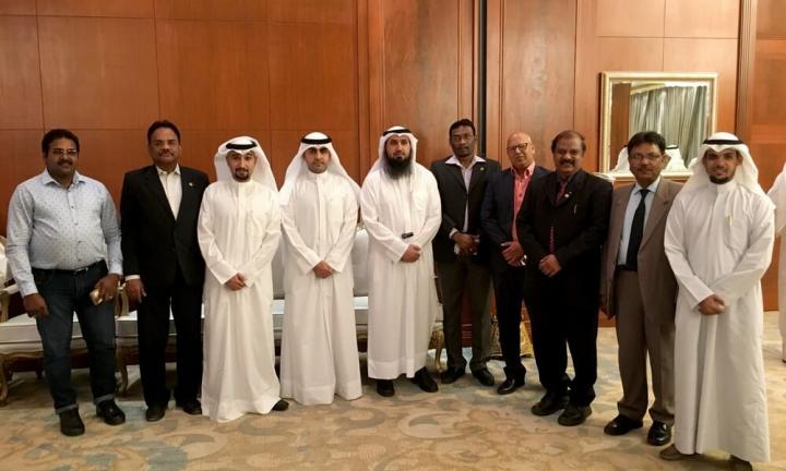 Indian Engineers attend KSE Ghabka by Kuwait Society of Engineers at J W Marriott