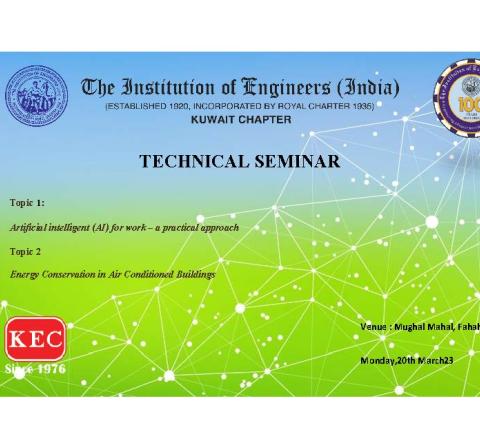 Technical seminar background